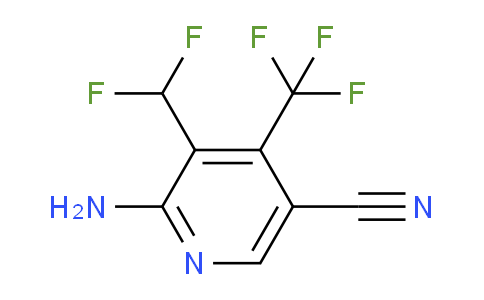 AM73765 | 1806837-38-6 | 2-Amino-5-cyano-3-(difluoromethyl)-4-(trifluoromethyl)pyridine