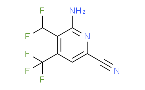 AM73766 | 1806812-52-1 | 2-Amino-6-cyano-3-(difluoromethyl)-4-(trifluoromethyl)pyridine