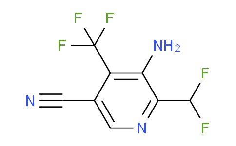 AM73769 | 1806837-49-9 | 3-Amino-5-cyano-2-(difluoromethyl)-4-(trifluoromethyl)pyridine