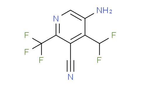 AM73770 | 1804966-31-1 | 5-Amino-3-cyano-4-(difluoromethyl)-2-(trifluoromethyl)pyridine