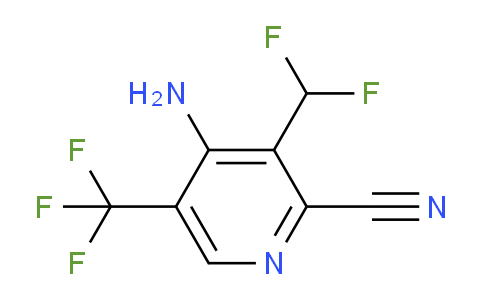 AM73771 | 1806795-82-3 | 4-Amino-2-cyano-3-(difluoromethyl)-5-(trifluoromethyl)pyridine