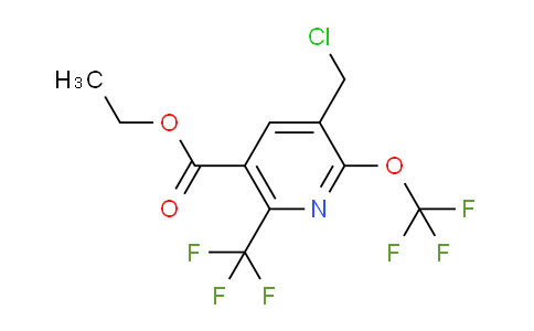 AM73776 | 1805031-80-4 | Ethyl 3-(chloromethyl)-2-(trifluoromethoxy)-6-(trifluoromethyl)pyridine-5-carboxylate