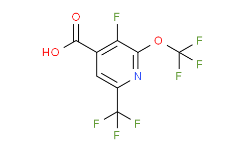 AM73789 | 1804741-28-3 | 3-Fluoro-2-(trifluoromethoxy)-6-(trifluoromethyl)pyridine-4-carboxylic acid