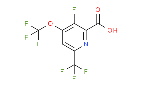 AM73791 | 1804678-12-3 | 3-Fluoro-4-(trifluoromethoxy)-6-(trifluoromethyl)pyridine-2-carboxylic acid