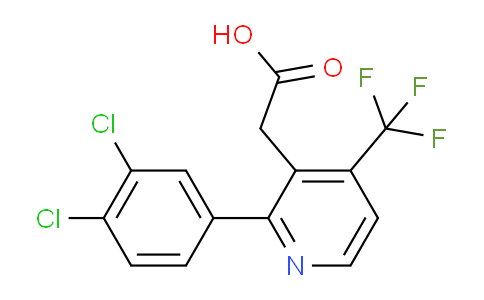 AM73803 | 1361848-85-2 | 2-(3,4-Dichlorophenyl)-4-(trifluoromethyl)pyridine-3-acetic acid