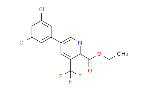 Ethyl 5-(3,5-dichlorophenyl)-3-(trifluoromethyl)picolinate