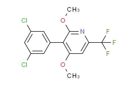 3-(3,5-Dichlorophenyl)-2,4-dimethoxy-6-(trifluoromethyl)pyridine