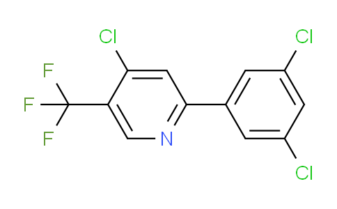 4-Chloro-2-(3,5-dichlorophenyl)-5-(trifluoromethyl)pyridine