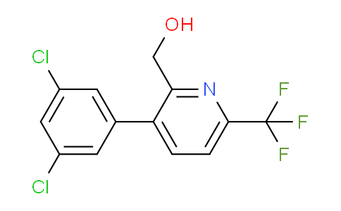 3-(3,5-Dichlorophenyl)-6-(trifluoromethyl)pyridine-2-methanol