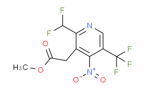 AM73845 | 1361705-09-0 | Methyl 2-(difluoromethyl)-4-nitro-5-(trifluoromethyl)pyridine-3-acetate