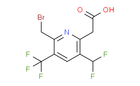 AM73846 | 1361888-96-1 | 2-(Bromomethyl)-5-(difluoromethyl)-3-(trifluoromethyl)pyridine-6-acetic acid