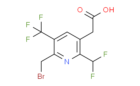 AM73847 | 1361822-33-4 | 2-(Bromomethyl)-6-(difluoromethyl)-3-(trifluoromethyl)pyridine-5-acetic acid