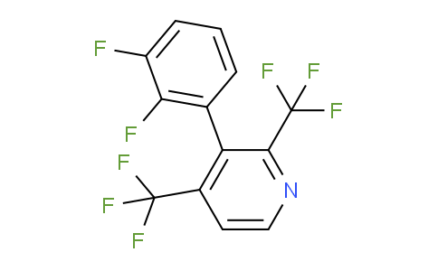 2,4-Bis(trifluoromethyl)-3-(2,3-difluorophenyl)pyridine