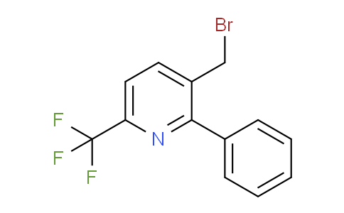 3-Bromomethyl-2-phenyl-6-(trifluoromethyl)pyridine