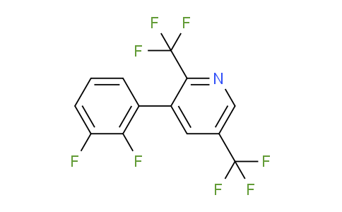 2,5-Bis(trifluoromethyl)-3-(2,3-difluorophenyl)pyridine
