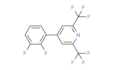 2,6-Bis(trifluoromethyl)-4-(2,3-difluorophenyl)pyridine