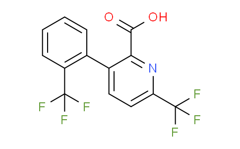 AM73928 | 1261787-63-6 | 6-(Trifluoromethyl)-3-(2-(trifluoromethyl)phenyl)picolinic acid