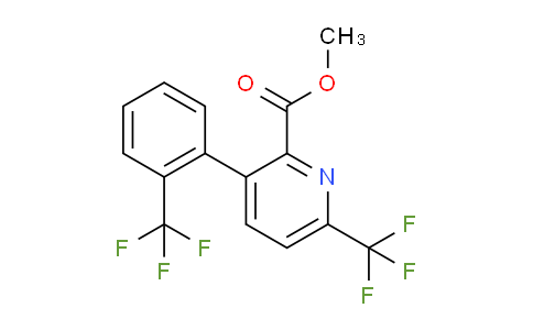 AM73933 | 1261579-75-2 | Methyl 6-(trifluoromethyl)-3-(2-(trifluoromethyl)phenyl)picolinate
