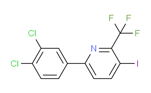 AM73985 | 1361547-28-5 | 6-(3,4-Dichlorophenyl)-3-iodo-2-(trifluoromethyl)pyridine