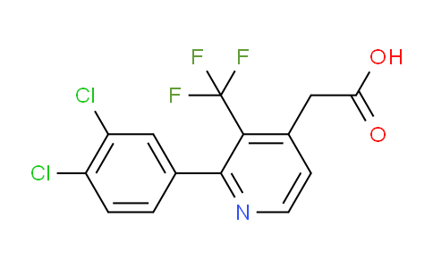 AM73990 | 1361747-36-5 | 2-(3,4-Dichlorophenyl)-3-(trifluoromethyl)pyridine-4-acetic acid