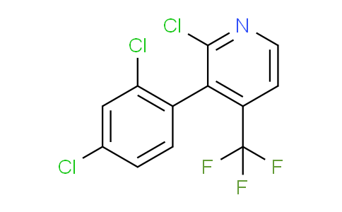 2-Chloro-3-(2,4-dichlorophenyl)-4-(trifluoromethyl)pyridine