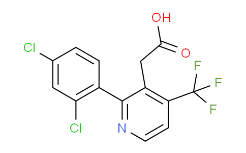 AM74057 | 1361733-16-5 | 2-(2,4-Dichlorophenyl)-4-(trifluoromethyl)pyridine-3-acetic acid