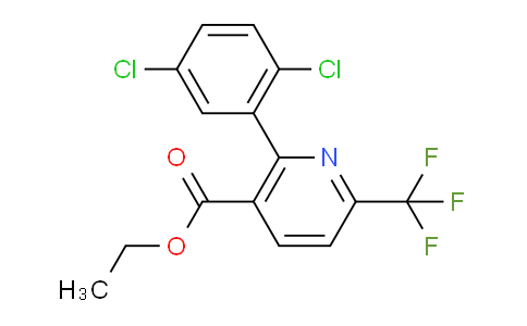 AM74072 | 1361742-73-5 | Ethyl 2-(2,5-dichlorophenyl)-6-(trifluoromethyl)nicotinate