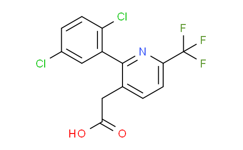 AM74077 | 1361744-43-5 | 2-(2,5-Dichlorophenyl)-6-(trifluoromethyl)pyridine-3-acetic acid