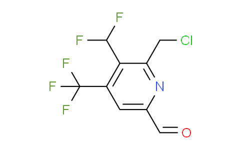 AM74088 | 1361728-93-9 | 2-(Chloromethyl)-3-(difluoromethyl)-4-(trifluoromethyl)pyridine-6-carboxaldehyde