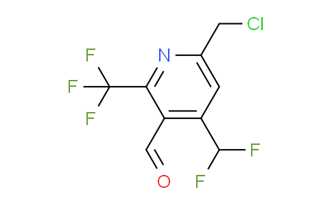 AM74091 | 1361864-82-5 | 6-(Chloromethyl)-4-(difluoromethyl)-2-(trifluoromethyl)pyridine-3-carboxaldehyde