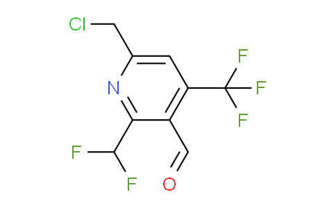 AM74092 | 1361864-86-9 | 6-(Chloromethyl)-2-(difluoromethyl)-4-(trifluoromethyl)pyridine-3-carboxaldehyde