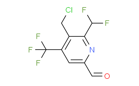 AM74095 | 1361820-57-6 | 3-(Chloromethyl)-2-(difluoromethyl)-4-(trifluoromethyl)pyridine-6-carboxaldehyde