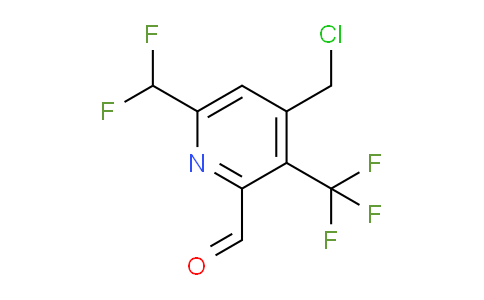 AM74096 | 1361691-93-1 | 4-(Chloromethyl)-6-(difluoromethyl)-3-(trifluoromethyl)pyridine-2-carboxaldehyde