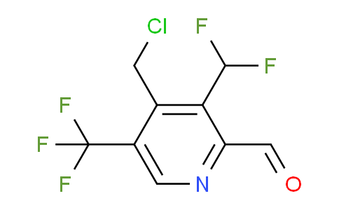 AM74097 | 1361803-17-9 | 4-(Chloromethyl)-3-(difluoromethyl)-5-(trifluoromethyl)pyridine-2-carboxaldehyde