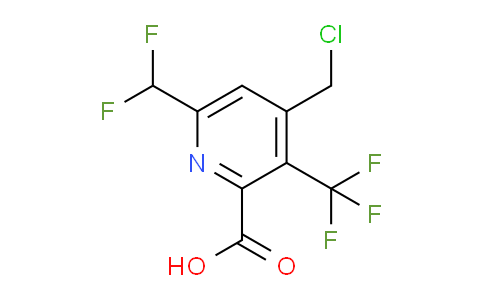 AM74101 | 1361490-84-7 | 4-(Chloromethyl)-6-(difluoromethyl)-3-(trifluoromethyl)pyridine-2-carboxylic acid