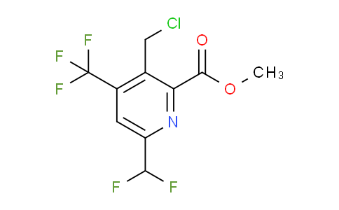 AM74111 | 1361716-85-9 | Methyl 3-(chloromethyl)-6-(difluoromethyl)-4-(trifluoromethyl)pyridine-2-carboxylate