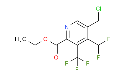 AM74112 | 1361717-03-4 | Ethyl 5-(chloromethyl)-4-(difluoromethyl)-3-(trifluoromethyl)pyridine-2-carboxylate