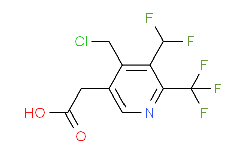 AM74115 | 1361878-50-3 | 4-(Chloromethyl)-3-(difluoromethyl)-2-(trifluoromethyl)pyridine-5-acetic acid