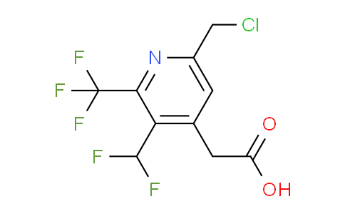 AM74123 | 1361878-39-8 | 6-(Chloromethyl)-3-(difluoromethyl)-2-(trifluoromethyl)pyridine-4-acetic acid