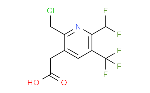 AM74124 | 1361821-89-7 | 2-(Chloromethyl)-6-(difluoromethyl)-5-(trifluoromethyl)pyridine-3-acetic acid