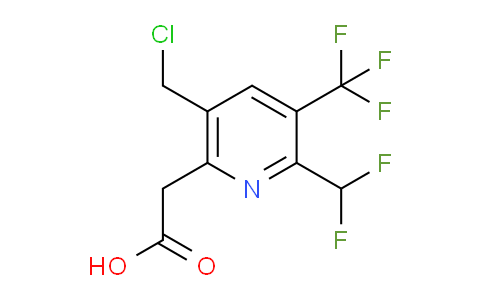 AM74127 | 1361492-01-4 | 5-(Chloromethyl)-2-(difluoromethyl)-3-(trifluoromethyl)pyridine-6-acetic acid