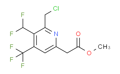AM74128 | 1361686-83-0 | Methyl 2-(chloromethyl)-3-(difluoromethyl)-4-(trifluoromethyl)pyridine-6-acetate