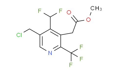 AM74133 | 1361492-15-0 | Methyl 5-(chloromethyl)-4-(difluoromethyl)-2-(trifluoromethyl)pyridine-3-acetate