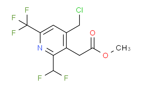 AM74136 | 1361895-00-2 | Methyl 4-(chloromethyl)-2-(difluoromethyl)-6-(trifluoromethyl)pyridine-3-acetate