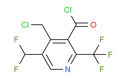 AM74140 | 1361747-88-7 | 4-(Chloromethyl)-5-(difluoromethyl)-2-(trifluoromethyl)pyridine-3-carbonyl chloride