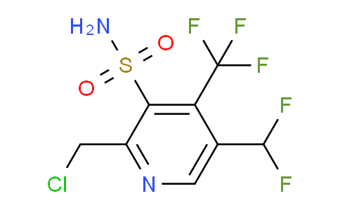 AM74142 | 1361835-53-1 | 2-(Chloromethyl)-5-(difluoromethyl)-4-(trifluoromethyl)pyridine-3-sulfonamide