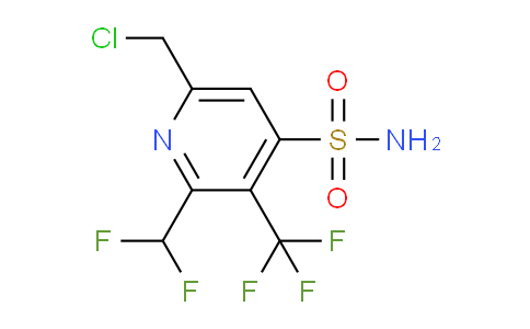 AM74145 | 1361743-24-9 | 6-(Chloromethyl)-2-(difluoromethyl)-3-(trifluoromethyl)pyridine-4-sulfonamide