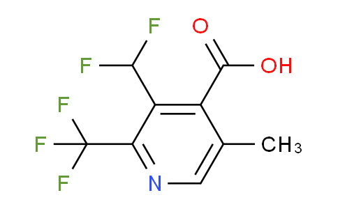 AM74150 | 1361898-12-5 | 3-(Difluoromethyl)-5-methyl-2-(trifluoromethyl)pyridine-4-carboxylic acid