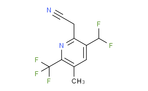 AM74159 | 1361730-35-9 | 3-(Difluoromethyl)-5-methyl-6-(trifluoromethyl)pyridine-2-acetonitrile