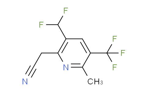 AM74161 | 1361730-42-8 | 5-(Difluoromethyl)-2-methyl-3-(trifluoromethyl)pyridine-6-acetonitrile